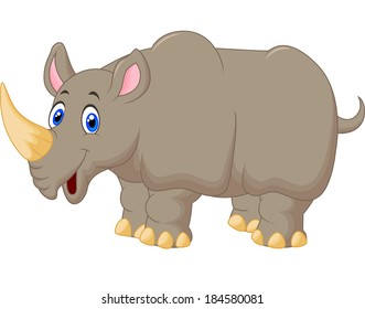 Cute Rhino cartoon