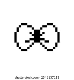 cute ribbon coquette pixel art
