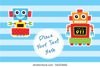 cute robot friend