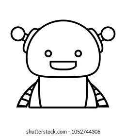 cute robot icon