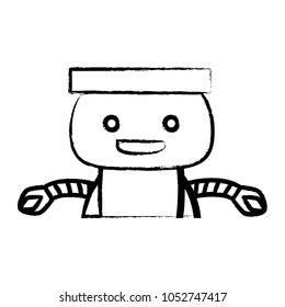 cute robot icon
