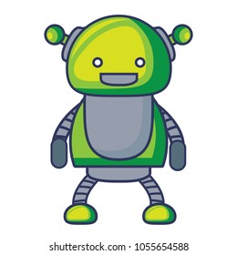 cute robot icon