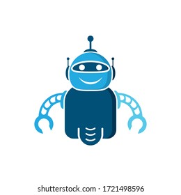 Diseño de ilustraciones vectoriales de iconos de robots personalizados