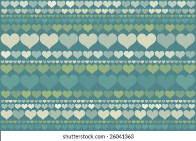 Cute romantic background in vector