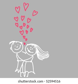 cute romantic couple