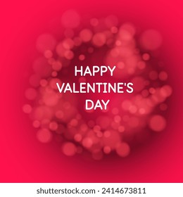 A cute romantic poster. An illustration for the Valentine's Day holiday. Elements for the design. Vector graphics.