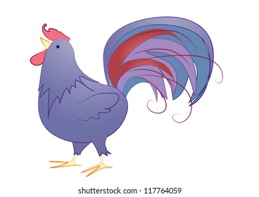 Cute Rooster