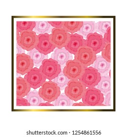 cute roses cartoon