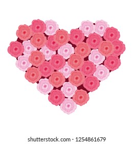 cute roses cartoon