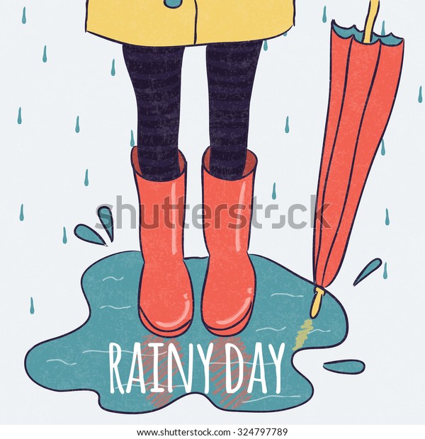 pretty rubber boots