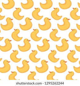 cute rubber ducks pattern