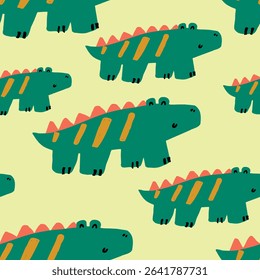 Cute safari hand drawn animals funny dog leopard tiger lion elephant crocodile colorful graphic tee design for kids market as vector