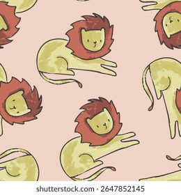Cute safari and tropical animals tee design for kids market as vector