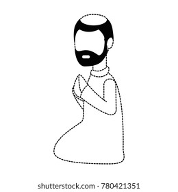 cute saint joseph character