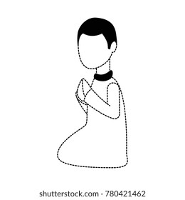 cute saint joseph character