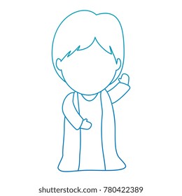 cute saint joseph character