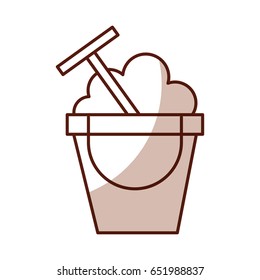 cute sand jar cartoon