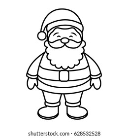 cute santa avatar character