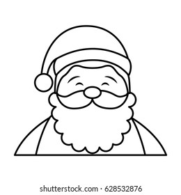 cute santa avatar character