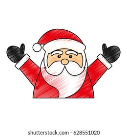 cute santa avatar character