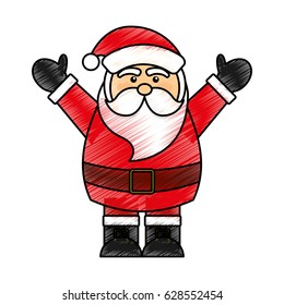 cute santa avatar character