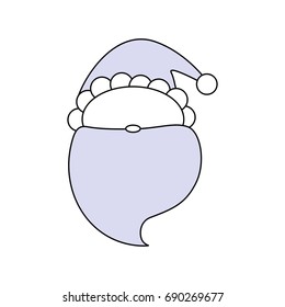 Cute santa claus cartoon