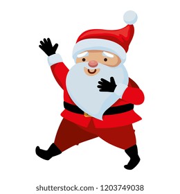 cute santa claus character
