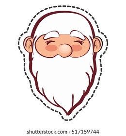 cute santa claus character