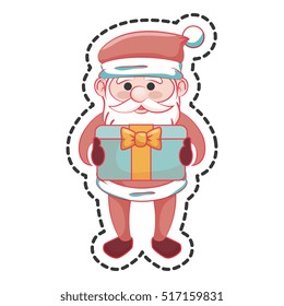 cute santa claus character