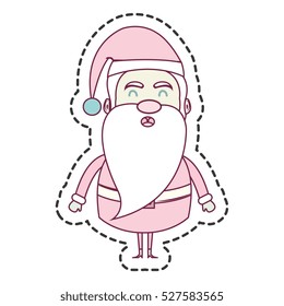 cute santa claus character