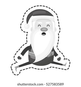 cute santa claus character