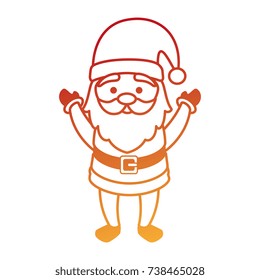 cute santa claus character