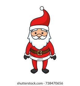 cute santa claus character