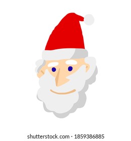 Cute Santa Claus Christmas illustration material