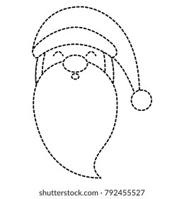 cute santa claus kawaii character