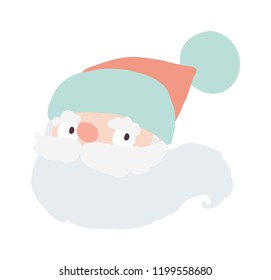 Cute Santa Claus/ nea year symbols