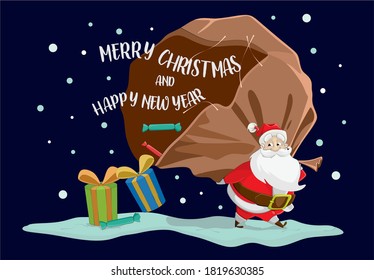 Cute santa claus vector design!