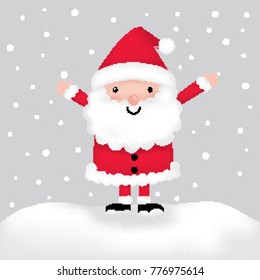 Cute Santa Clause design