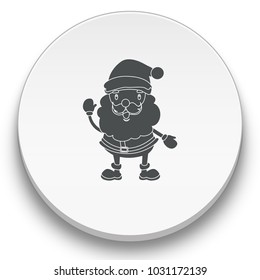 cute santa icon