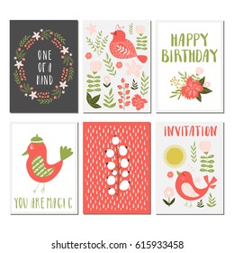 Cute scandinavian cards and posters