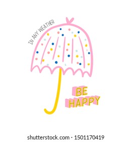 Cute scandinavian characters set including trendy quotes and cool decorative hand drawn elements. Cartoon doodle style illustration for patches, stickers, T-shirt, nursery, kids design. Vector.