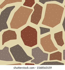 Cute Scandinavian Terracotta Pattern in modern colours.  Modern abstract art for prints.  Nordic Design