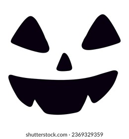 Cute scary Halloween faces for jack pumpkin stencils. Halloween faces for jack pumpkin stencils. Evil pumpkin's eyes and mouths. Spooky creepy funny lantern head stencils