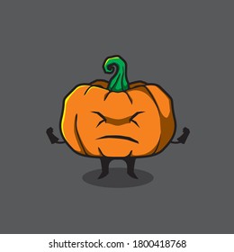 Cute and scary pumpkin characters for Halloween celebrations