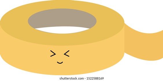 Cute scotch, Illustration, Vektorgrafik auf weißem Hintergrund.
