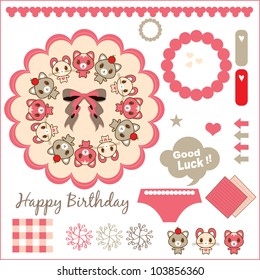 cute scrap book collection