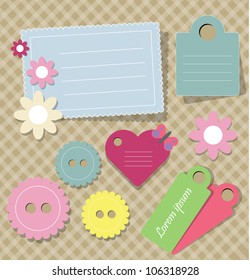 Cute Scrap Book Elements