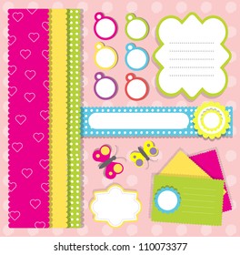 cute scrapbook elements