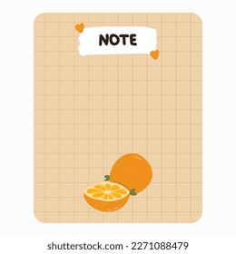 Cute scrapbook templates for planner (notes, to do, to buy and other) with colorful illustrations about healthy breakfast. With printable, editable illustrations. For school and university schedule.