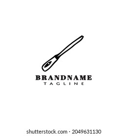 cute screwdriver logo template icon modern vector illustration